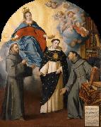 Bartolome Esteban Murillo The Vision of Fray Lauterio oil painting on canvas